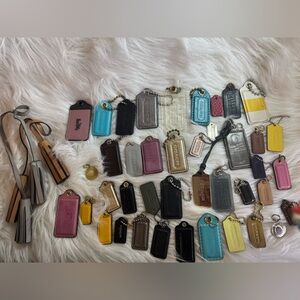 Coach tags bundle